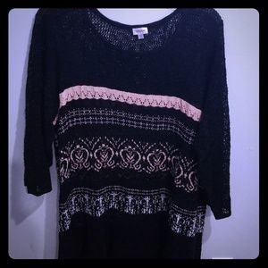 @@ 3 for $30!! Avenue Netted Sweater